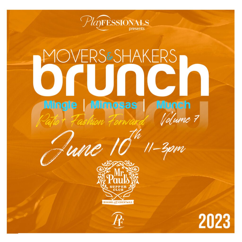 Playfessionals Movers and Shakers Brunch June 10, 2023 in Minnesota