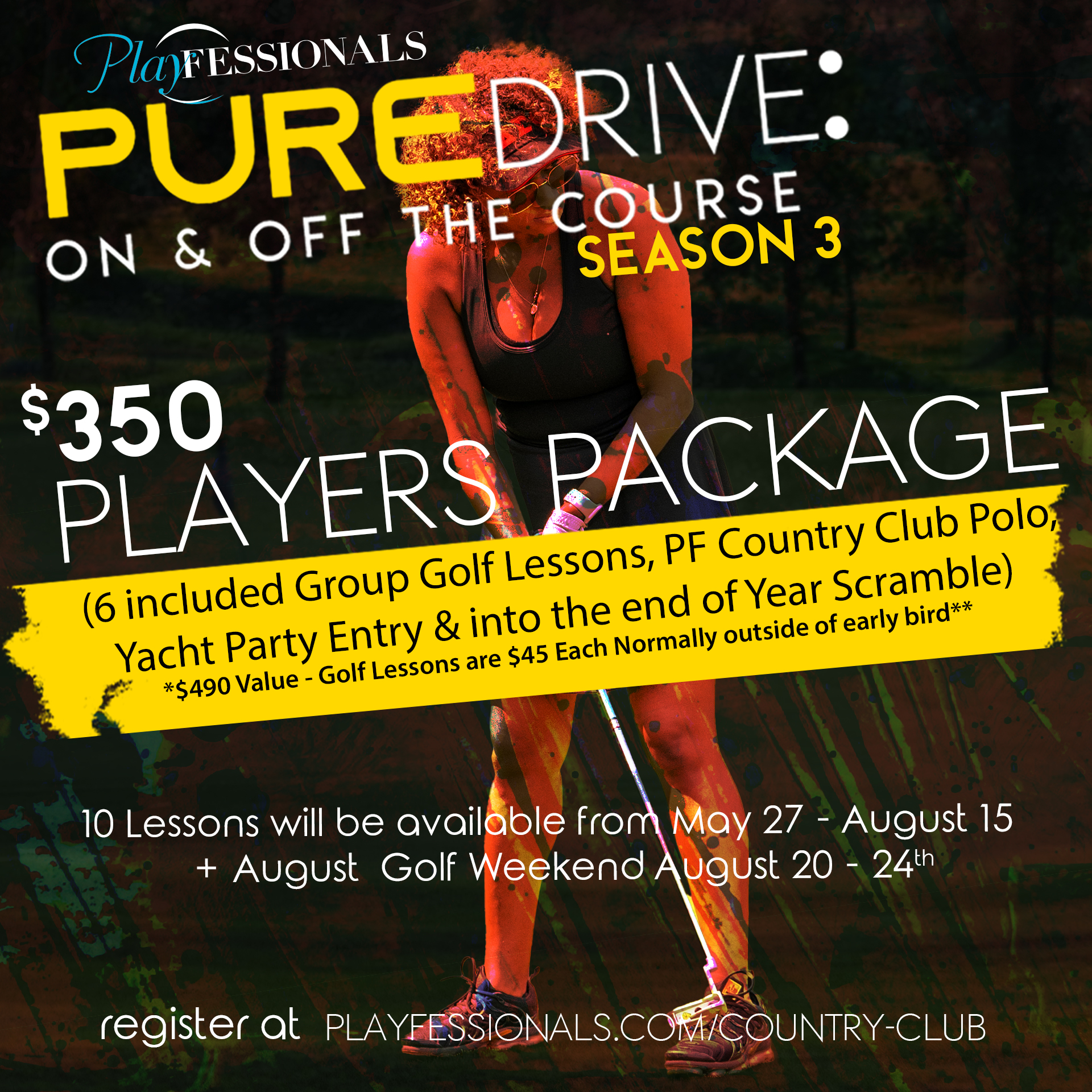Playfessionals Country Club Players Package