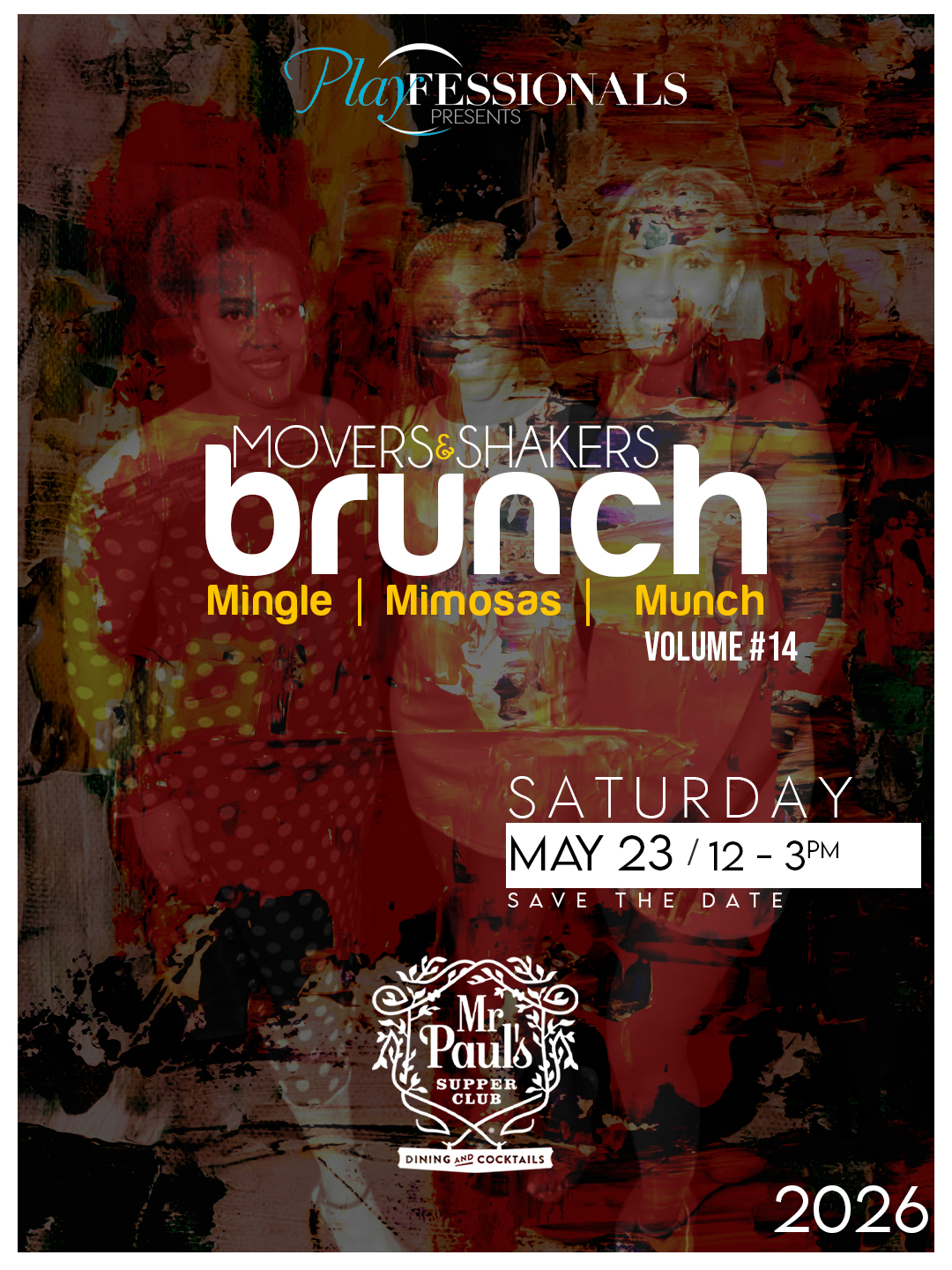 Playfessionals Movers & Shakers Brunch in Edina at Mr. Pauls Supper Club
